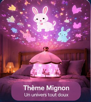 Veilleuse projecteur thème mignon
